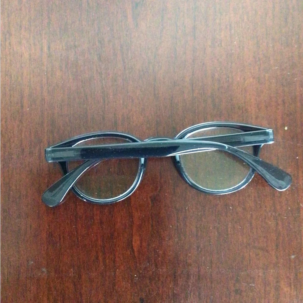 Peepers 2676 Smith Black Round Reading Glasses +2.50
